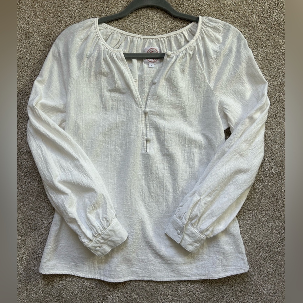 Cottagecorewear ivory Wayfarer Blouse